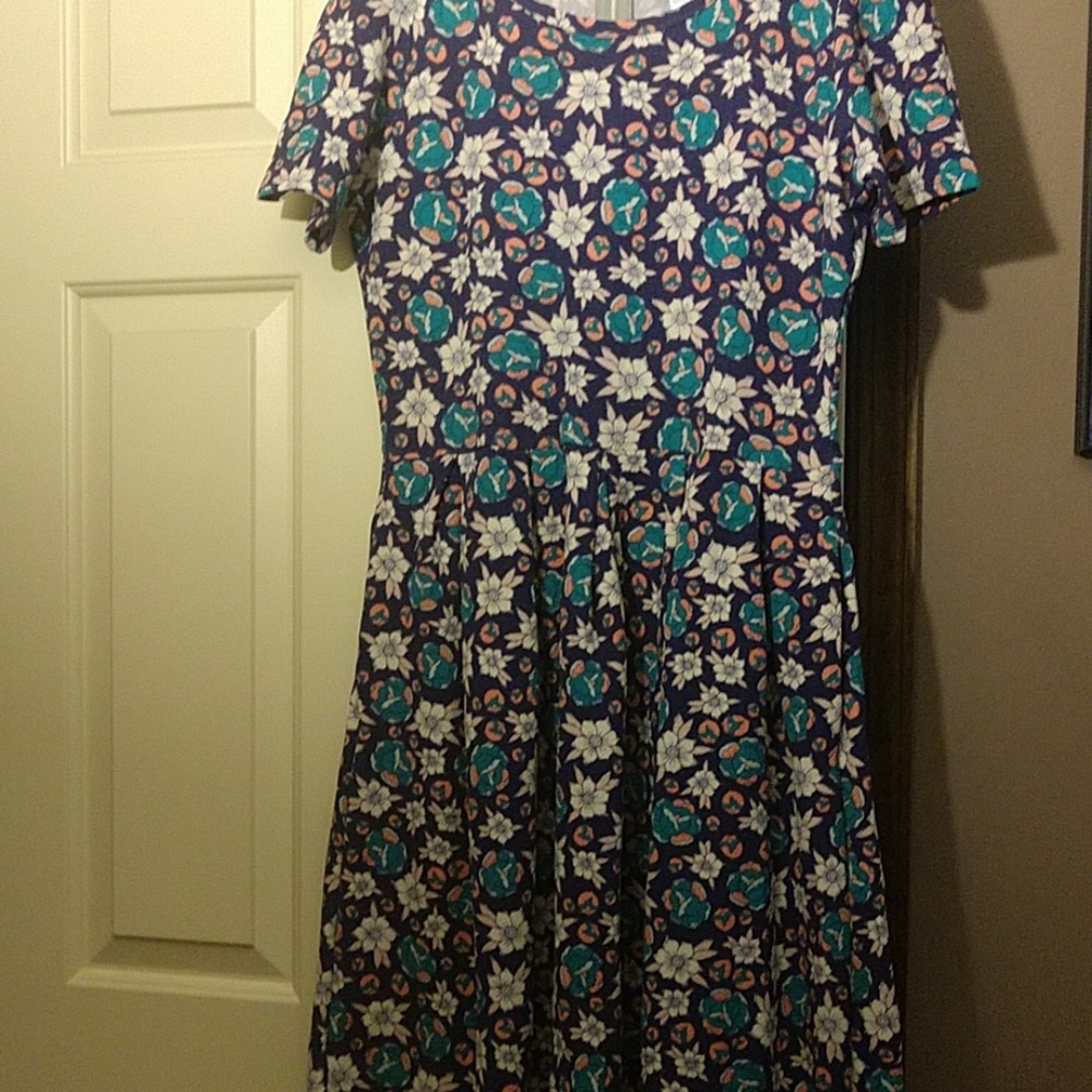 LuLaRoe Amelia dress, large